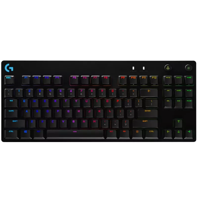 LOGITECH G Pro mehāniskā spēļu tastatūra melna QWERTY US/Starptautiskā