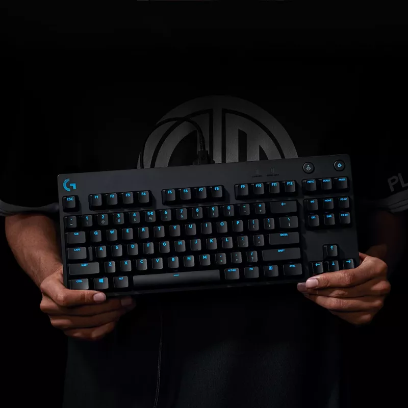 LOGITECH G Pro mehāniskā spēļu tastatūra melna QWERTY US/Starptautiskā