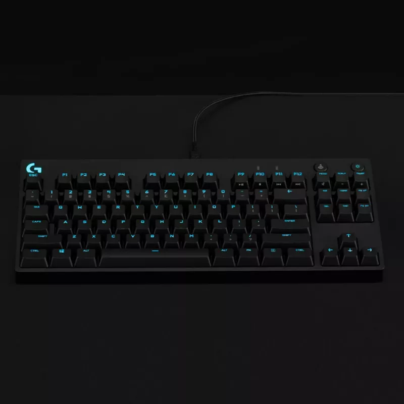LOGITECH G Pro mehāniskā spēļu tastatūra melna QWERTY US/Starptautiskā