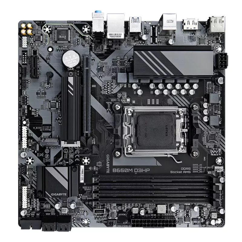 Mātesplate GIGABYTE B650M D3HP, AMD AM5, Micro ATX