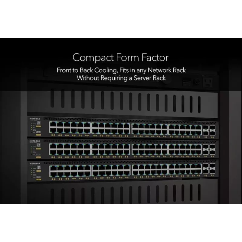 NETGEAR M4350-16V4C pārvaldāms L3 melns