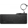 HP 405 daudzaparatūras fona apgaismojuma vadu tastatūra, pilna izmēra (100%), vadu, USB, membrānas, QWERTY, melna