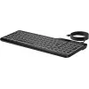 HP 405 daudzaparatūras fona apgaismojuma vadu tastatūra, pilna izmēra (100%), vadu, USB, membrānas, QWERTY, melna