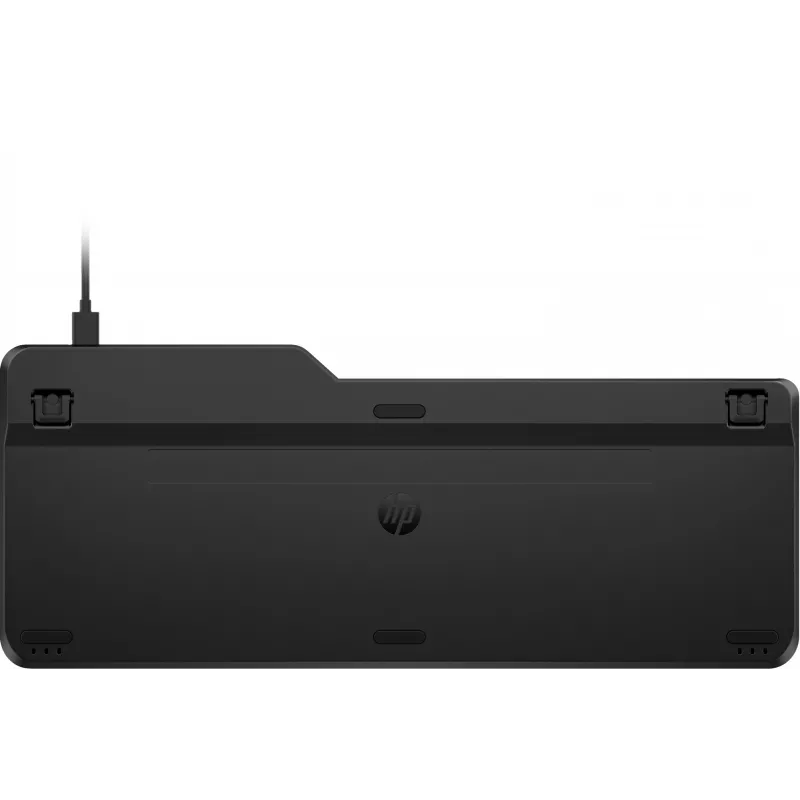 HP 405 daudzaparatūras fona apgaismojuma vadu tastatūra, pilna izmēra (100%), vadu, USB, membrānas, QWERTY, melna