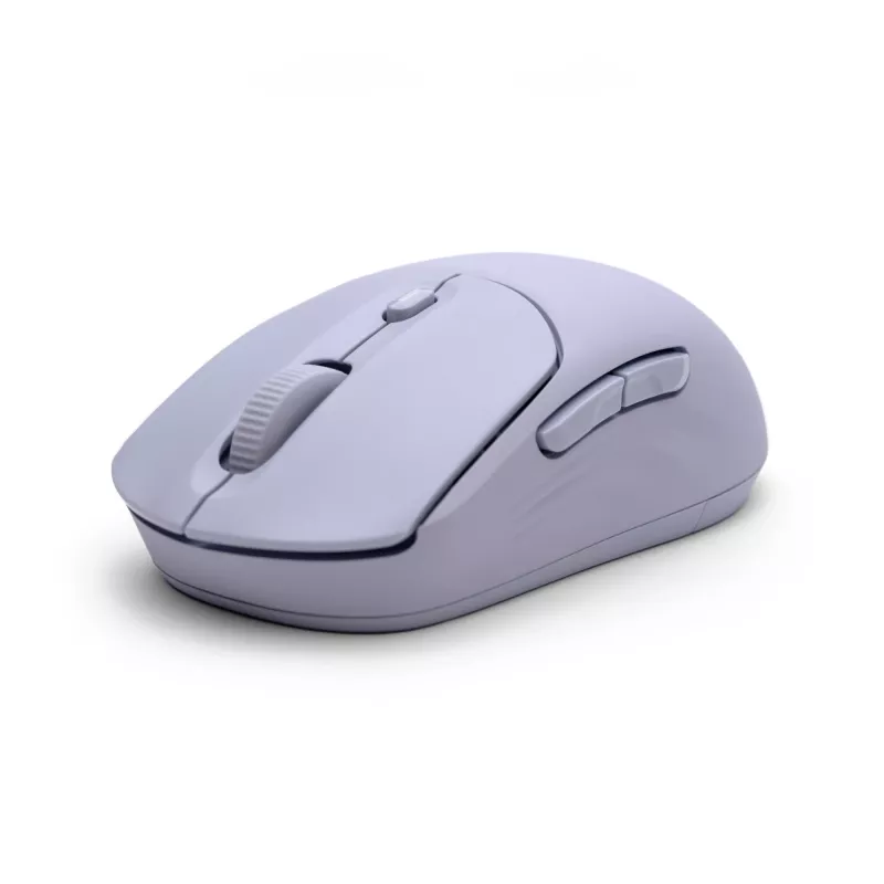 HP 400 Quiet Purple Wireless Mouse, Ambidextrous, RF Wireless + Bluetooth, 6000 DPI, Purple