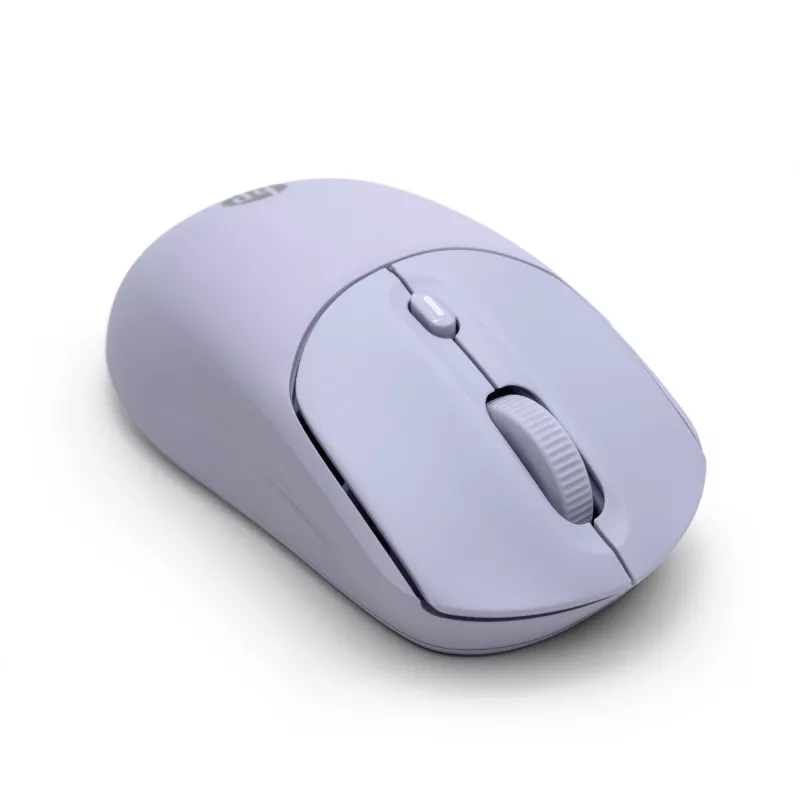 HP 400 Quiet Purple Wireless Mouse, Ambidextrous, RF Wireless + Bluetooth, 6000 DPI, Purple