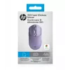 HP 400 Quiet Purple Wireless Mouse, Ambidextrous, RF Wireless + Bluetooth, 6000 DPI, Purple