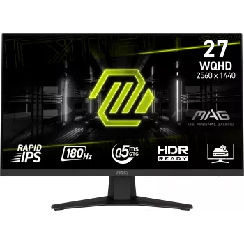 MSI MAG 274QF datora monitors 68.6 cm (27 collas) 2560 x 1440 pikseļi Wide Quad HD LCD Melns