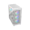 COUGAR Midi Tower korpuss Duoface Pro ARGB, balts, Midi Tower, PC, balts, ATX, EATX, micro ATX, Mini-ITX, SSI CEB, metāls, neilons, rūdīts stikls, Multi
