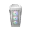 COUGAR Midi Tower korpuss Duoface Pro ARGB, balts, Midi Tower, PC, balts, ATX, EATX, micro ATX, Mini-ITX, SSI CEB, metāls, neilons, rūdīts stikls, Multi