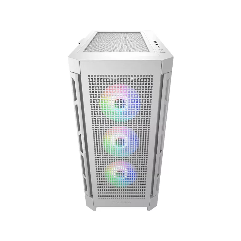 COUGAR Midi Tower korpuss Duoface Pro ARGB, balts, Midi Tower, PC, balts, ATX, EATX, micro ATX, Mini-ITX, SSI CEB, metāls, neilons, rūdīts stikls, Multi