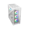 COUGAR Midi Tower korpuss Duoface Pro ARGB, balts, Midi Tower, PC, balts, ATX, EATX, micro ATX, Mini-ITX, SSI CEB, metāls, neilons, rūdīts stikls, Multi