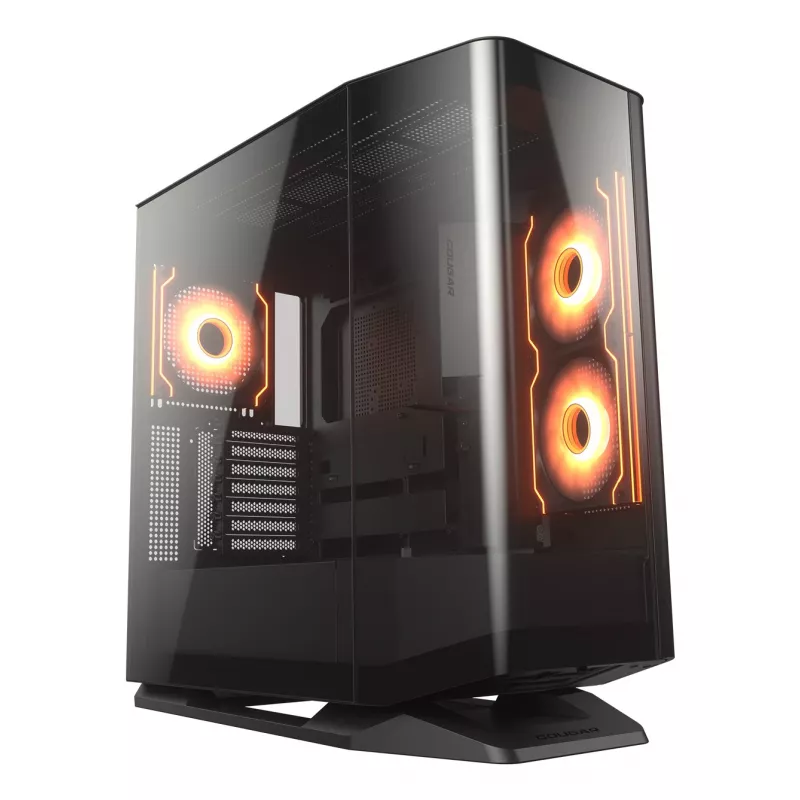 Datora korpuss COUGAR FV270 ARGB Midi-Tower Melns