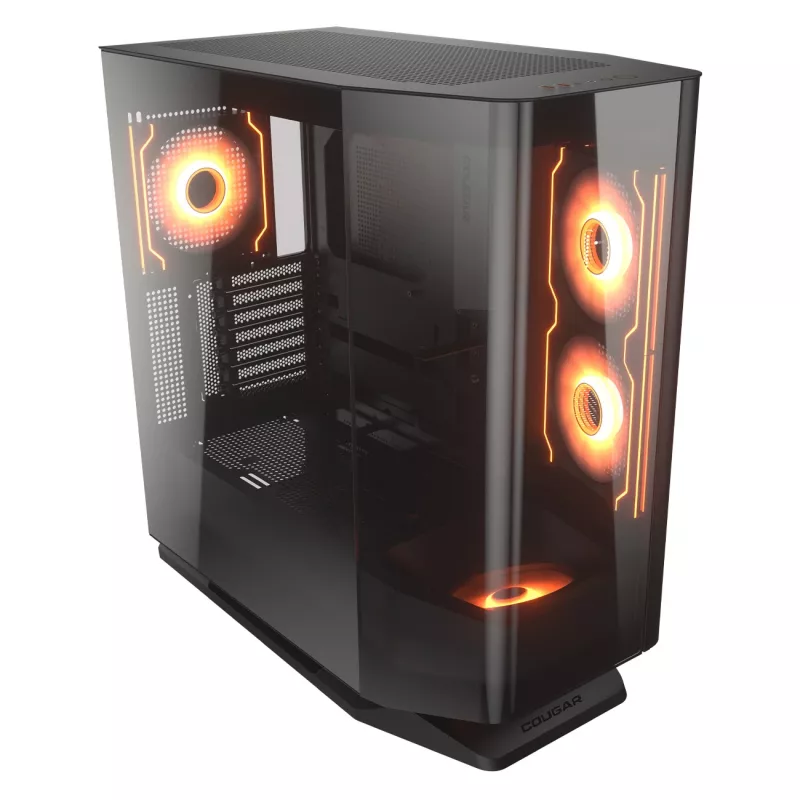 Datora korpuss COUGAR FV270 ARGB Midi-Tower Melns