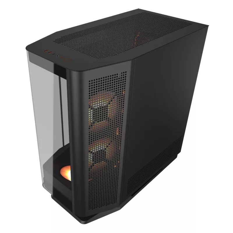 Datora korpuss COUGAR FV270 ARGB Midi-Tower Melns