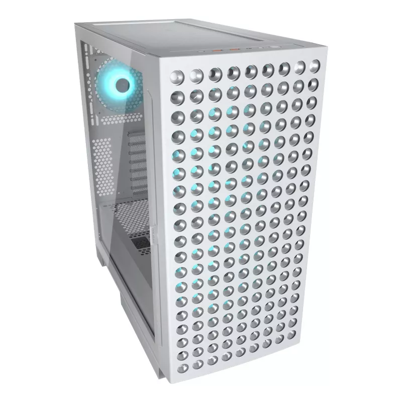 COUGAR Midi Tower korpuss, Airface ECO, ARGB, Balts