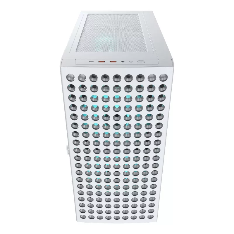 COUGAR Midi Tower korpuss, Airface ECO, ARGB, Balts