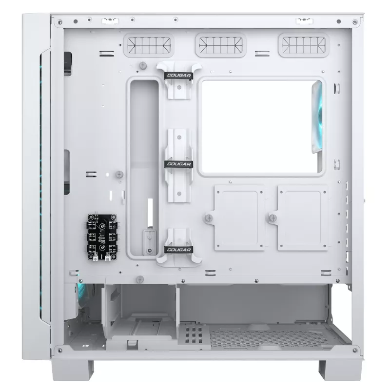 COUGAR Midi Tower korpuss, Airface ECO, ARGB, Balts