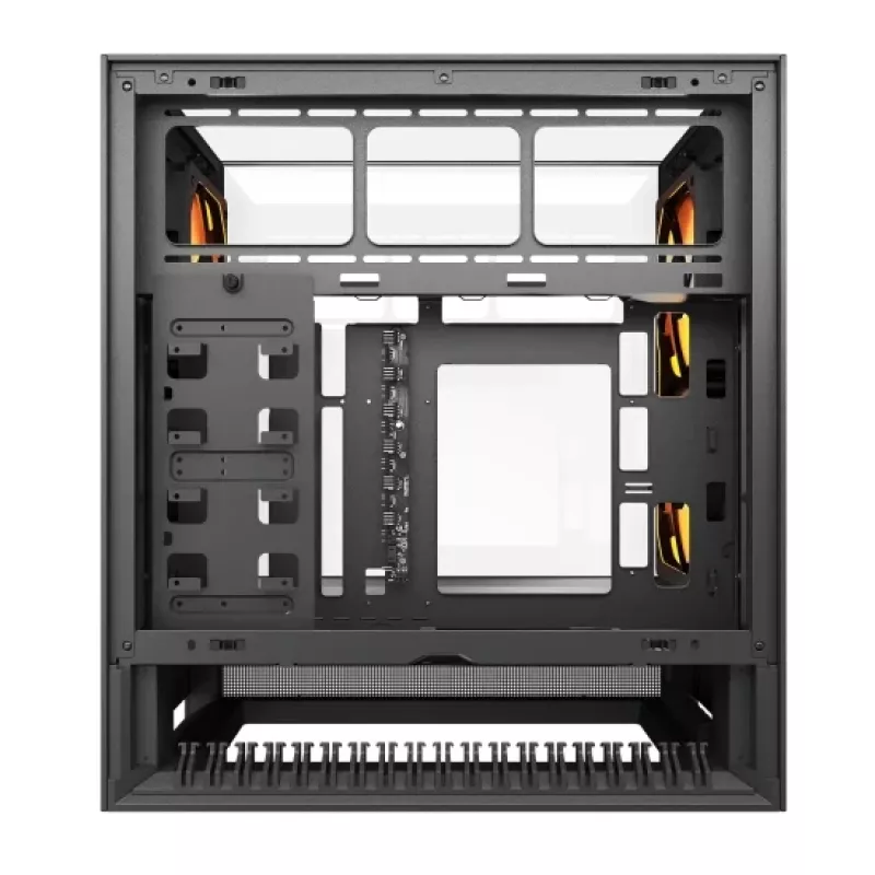 COUGAR Midi Tower korpuss OmnyX, ARGB, Melns