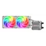 COUGAR CPU ūdens dzesēšana Poseidon Ultra 240, ARGB, Balts, Viss-vienā šķidruma dzesētājs, 12 cm, 500 RPM, 2200 RPM, Balts