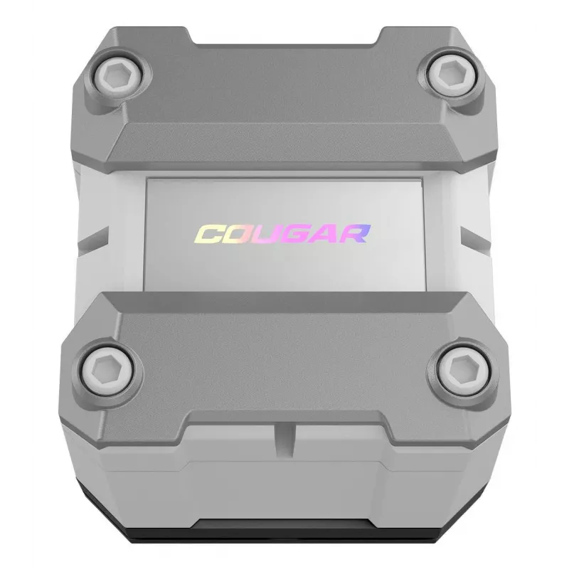 COUGAR CPU ūdens dzesēšana Poseidon Ultra 240, ARGB, Balts, Viss-vienā šķidruma dzesētājs, 12 cm, 500 RPM, 2200 RPM, Balts