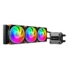 COUGAR CPU ūdens dzesēšana Poseidon Ultra 360, ARGB, Melns, Viss vienā šķidruma dzesētājs, 12 cm, 500 RPM, 2200 RPM, Melns