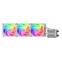 COUGAR CPU ūdens dzesēšana Poseidon Ultra 360, ARGB, balts, Viss vienā šķidruma dzesētājs, 12 cm, 500 RPM, 2200 RPM, balts