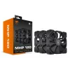 COUGAR Case Fan MHP 120, melns, 3 komplektā