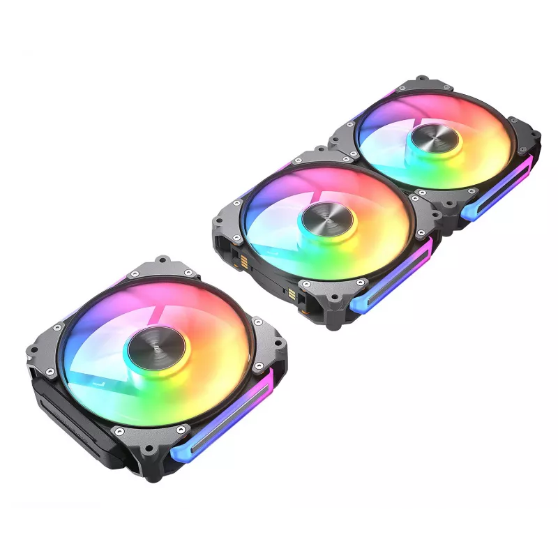 COUGAR Case Ventilators Apolar 120 ARGB, Melns, Ventilators, 12 cm, Melns