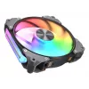 COUGAR Case Fan Apolar 120 ARGB, Melns (3 iepakojumā)