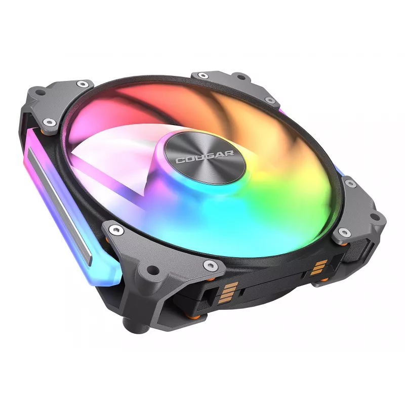 COUGAR Case Fan Apolar 120 ARGB, Melns (3 iepakojumā)
