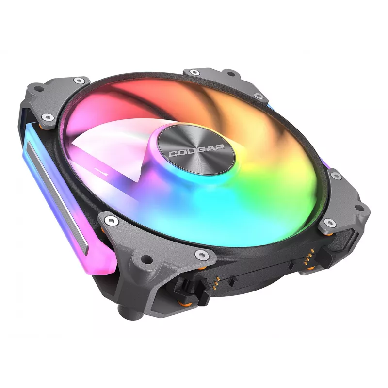 COUGAR Case Fan Apolar 120 ARGB, Melns (3 iepakojumā)