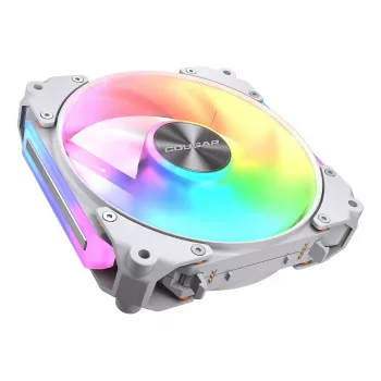 COUGAR Case Fan Apolar 120 ARGB, balts, ventilators, 12 cm, balts