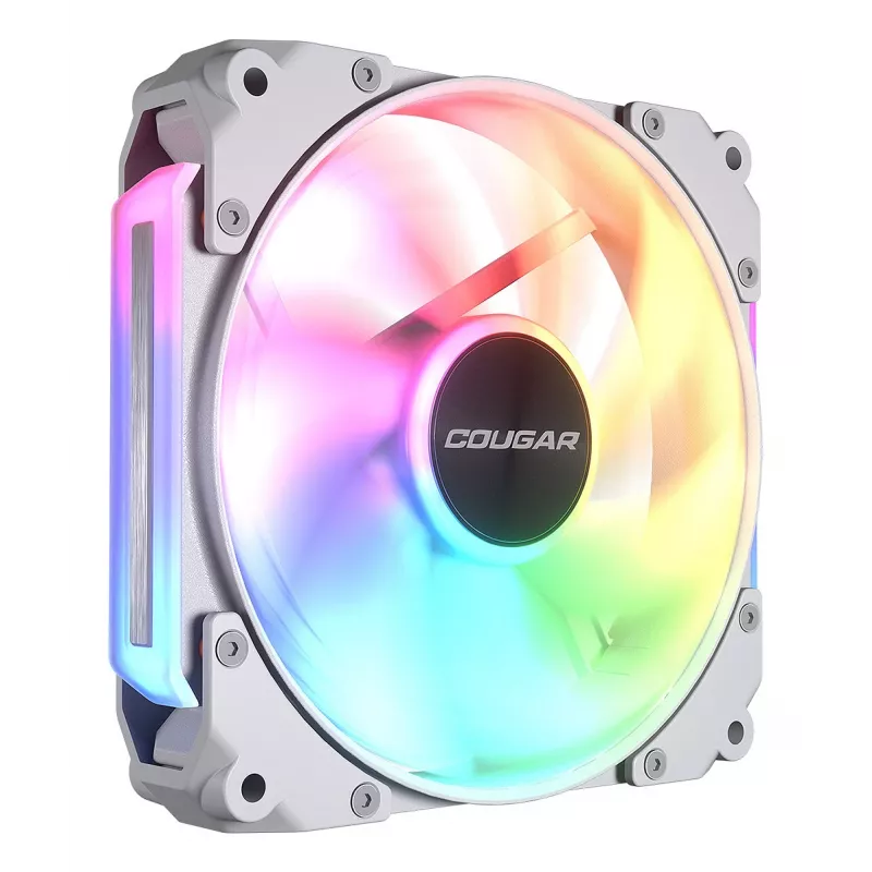 COUGAR Case Fan Apolar 120 ARGB, balts, ventilators, 12 cm, balts