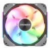 COUGAR Case Fan Apolar 120 ARGB, Reverse Blade, Melns, Fan modulis, Melna, 3-pin + 4-pin, 1 ventilators(-i), 75.38 cfm, 37.1 dB