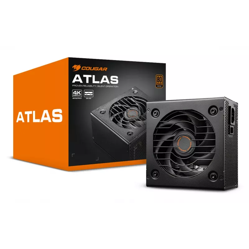 COUGAR barošanas bloks ATLAS 750W ATX / 80 Plus Bronze