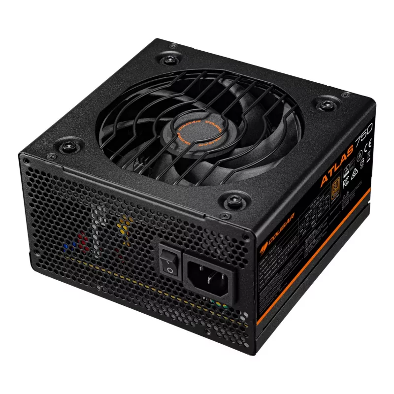 COUGAR Barošanas bloks ATLAS 550W ATX / 80 Plus Bronze, 550 W, 100 - 240 V, 50/60 Hz, 10 - 5 A, 120 W, 528 W