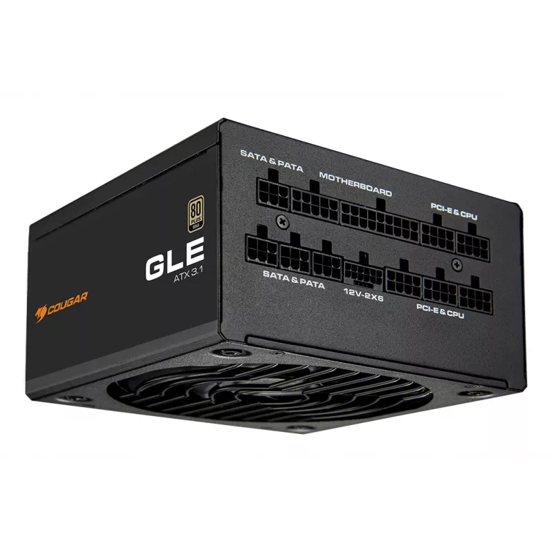 COUGAR Barošanas bloks GLE 1000W ATX3.1 / 80 Plus Gold, 1000 W, 100 - 240 V, 50/60 Hz, 15-7.5 A, 120 W, 1000 W