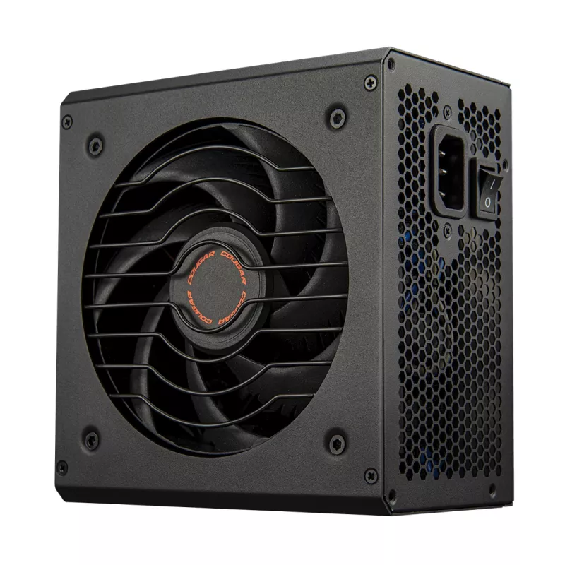 COUGAR Barošanas bloks GST 850W ATX3.1 / 80 Plus Gold, 850 W, 100 - 240 V, 50/60 Hz, 12 - 6 A, 120 W, 850 W