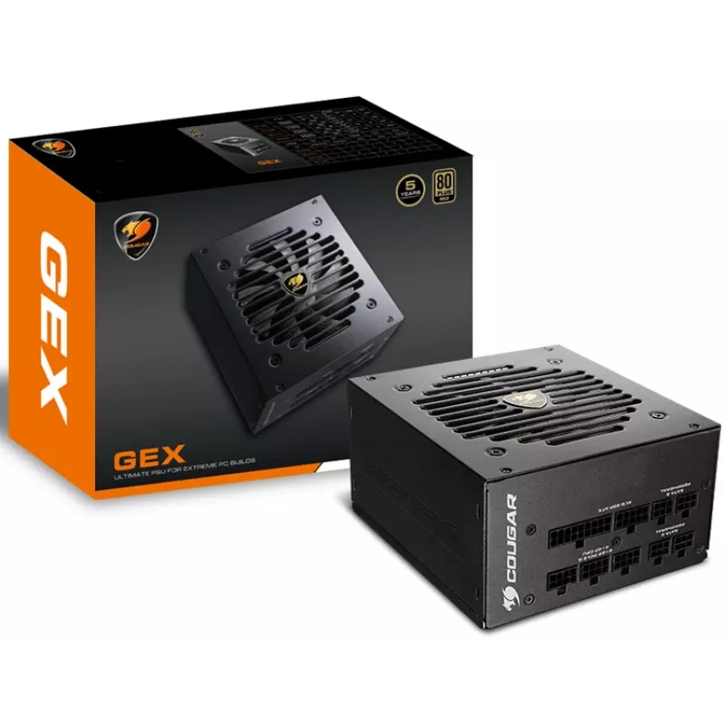 COUGAR Barošanas bloks GEX 750W ATX3.0 / 80 Plus Gold / Modulars