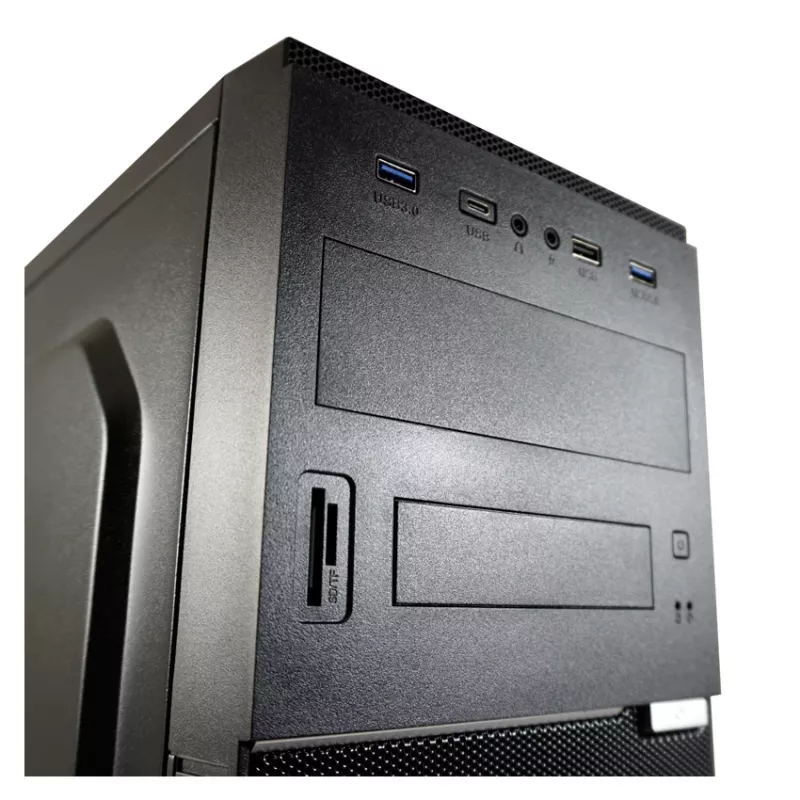 PC korpuss LC-Power LC-7041B-ON Midi Tower Melns