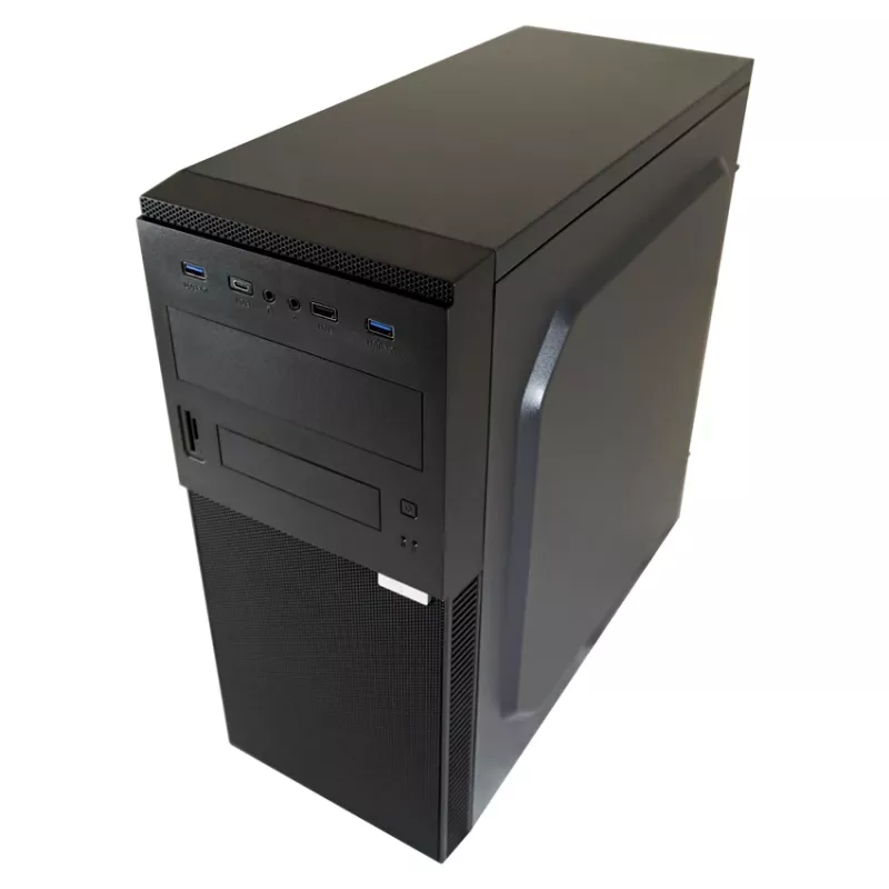 PC korpuss LC-Power LC-7041B-ON Midi Tower Melns