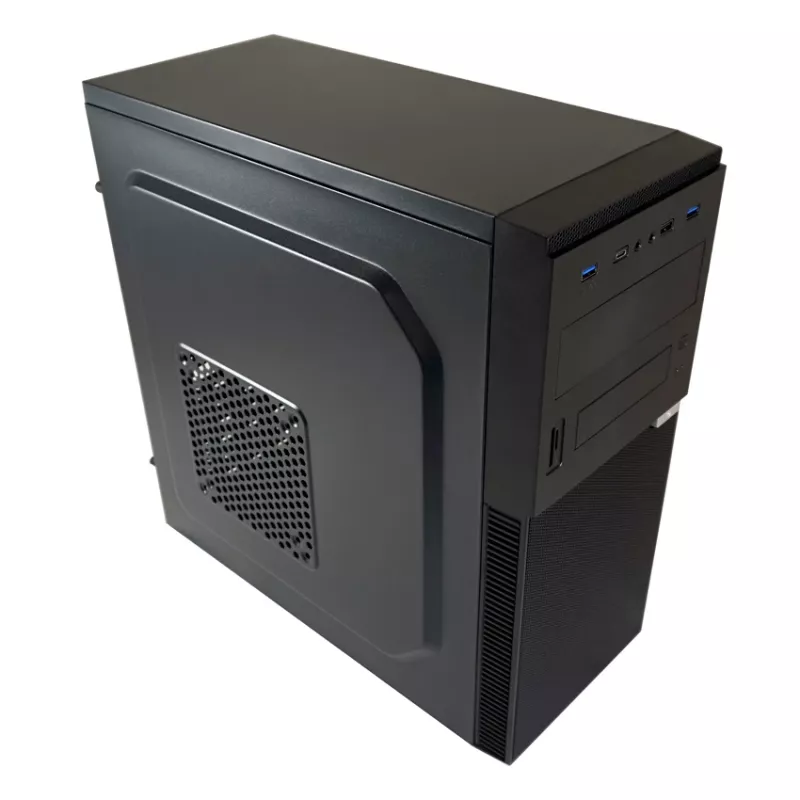 PC korpuss LC-Power LC-7041B-ON Midi Tower Melns