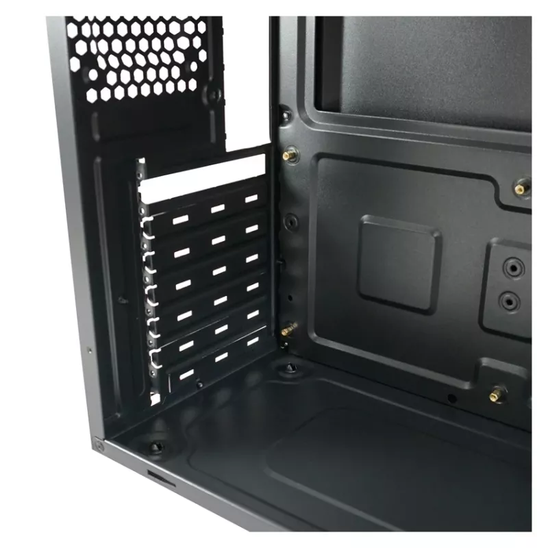 PC korpuss LC-Power LC-7041B-ON Midi Tower Melns