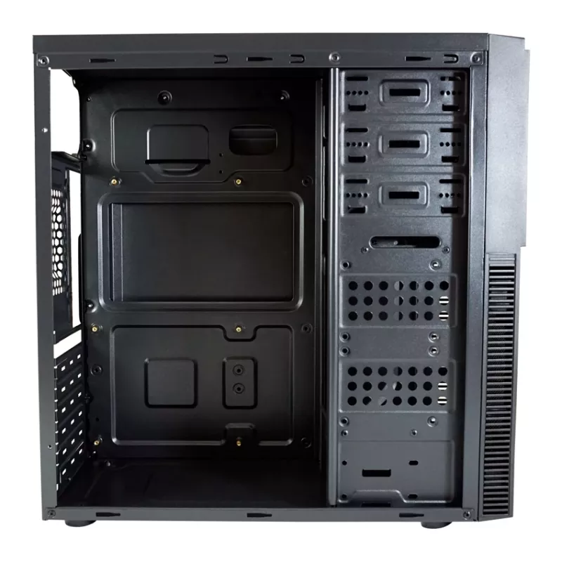 PC korpuss LC-Power LC-7041B-ON Midi Tower Melns