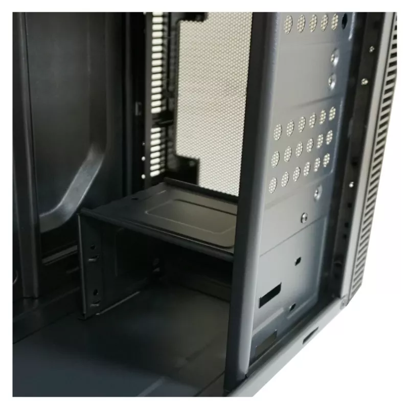 PC korpuss LC-Power LC-7041B-ON Midi Tower Melns