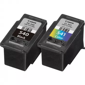Tintes kasetne Canon PG-540/CL-541 melna, ciāna, fuksīna, dzeltena