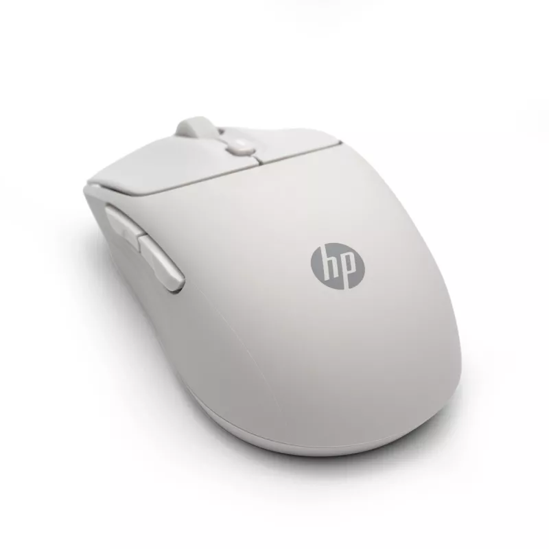 HP 400 Quiet Maple bezvadu pele, abpusēja, RF bezvadu + Bluetooth, 6000 DPI, bēša