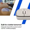 HP 400 Quiet Maple bezvadu pele, abpusēja, RF bezvadu + Bluetooth, 6000 DPI, bēša