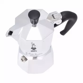 Moka katls BIALETTI Moka Express alumīnija 2 krūžu (100 ml) melns